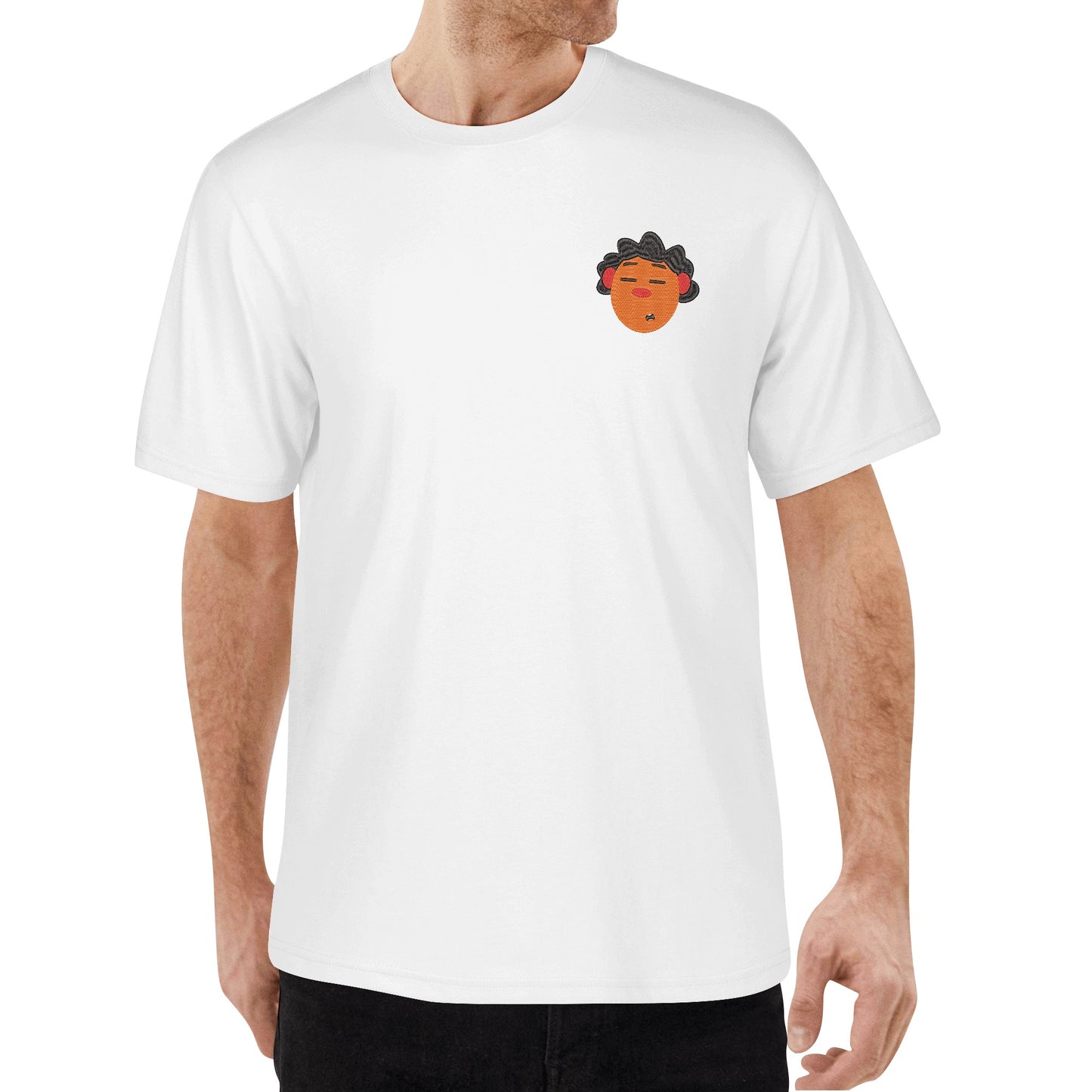 FIGARO Embroidered Mens Cotton T shirt
