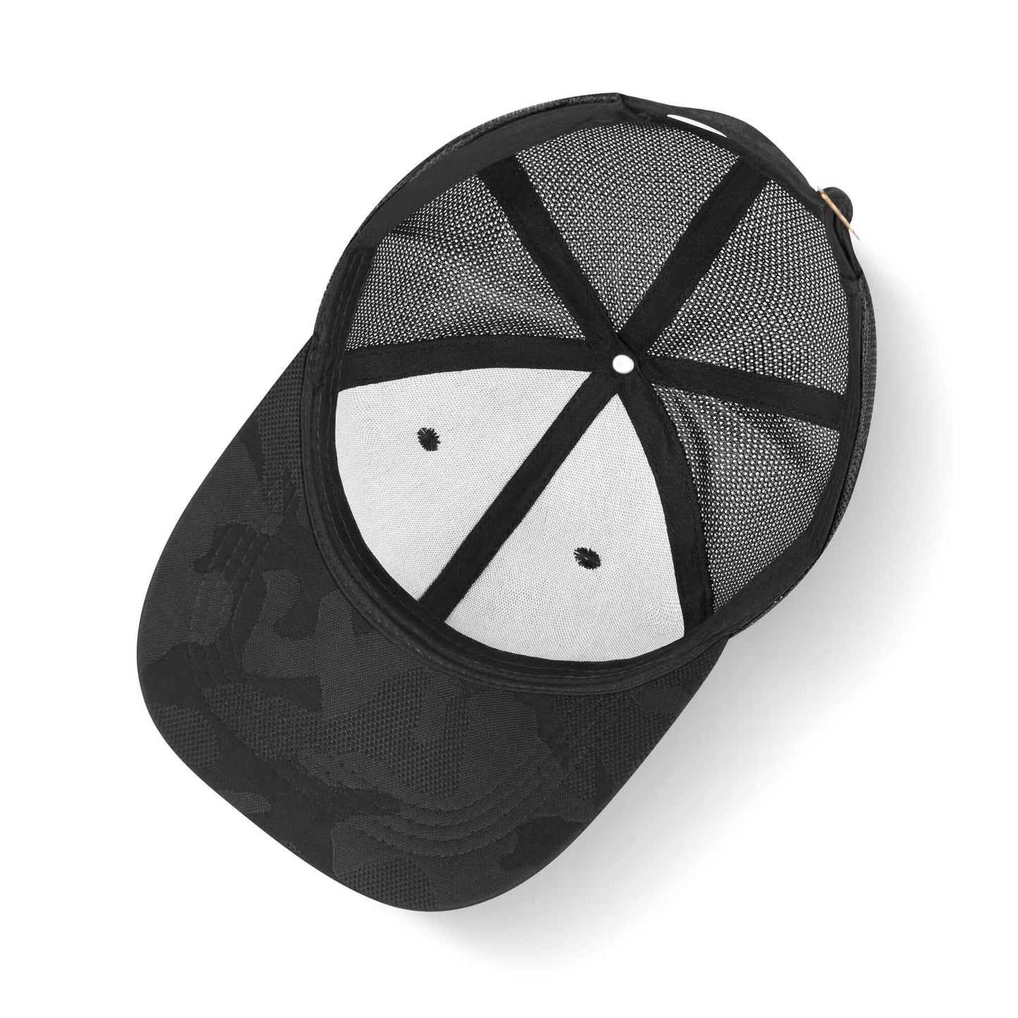 CQF Embroidered Mesh Sports Camo Caps